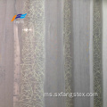 Bordir Voile 100% Polyester Sound Proof Curtain